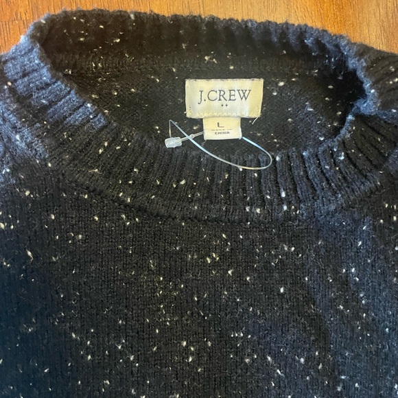 J Crew Black and White Sweater - Picture 2 of 2